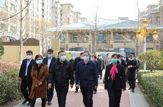 秦皇島市委副書記、市長丁偉等領(lǐng)導(dǎo)一行蒞臨燕達國際健康城參觀調(diào)研